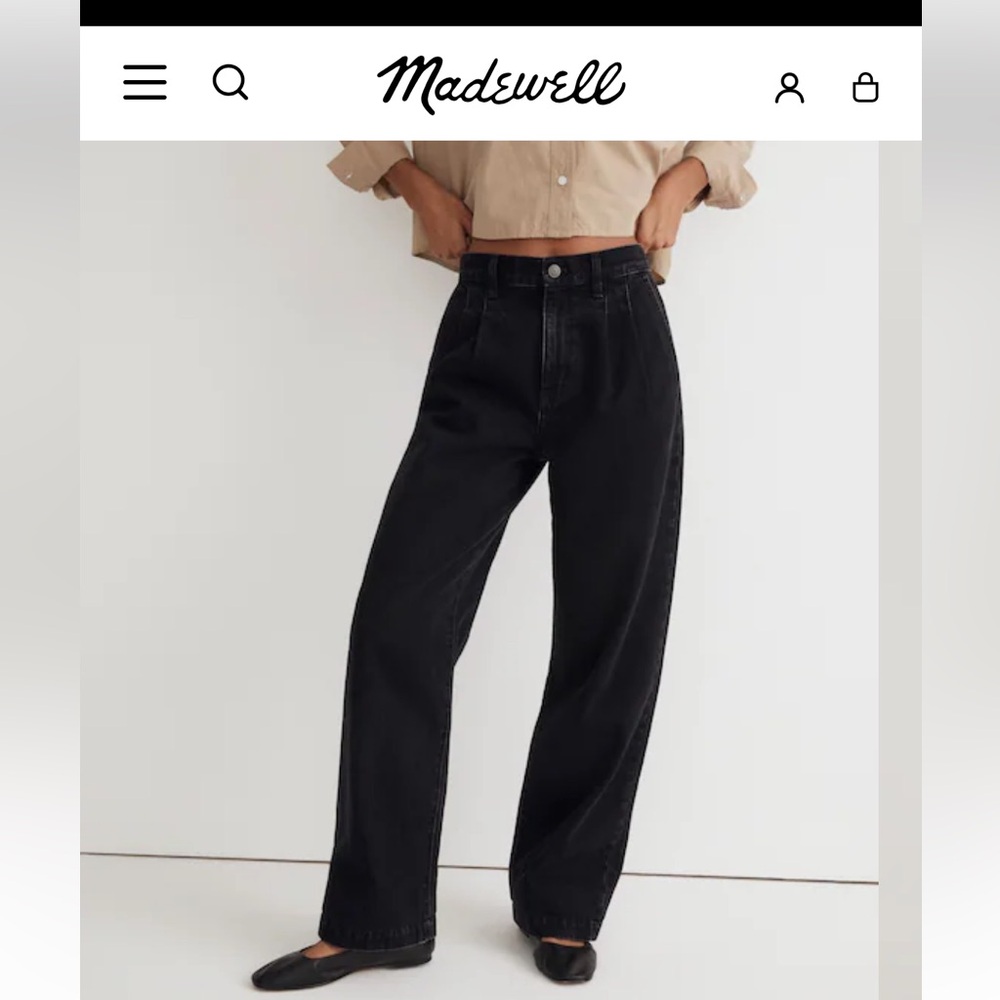 The Harlow Wide-Leg Jeans Madewell - Picture 1 of 4
